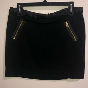 Express Skirt with Gold Detailing